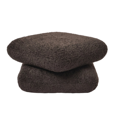 Aro Bruine Draaibare Teddy-poef