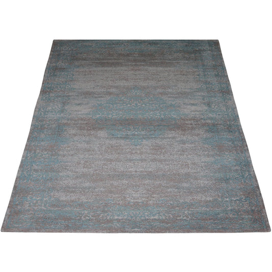 Karpet Adel Medaillon Turquoise 160 x 230 cm