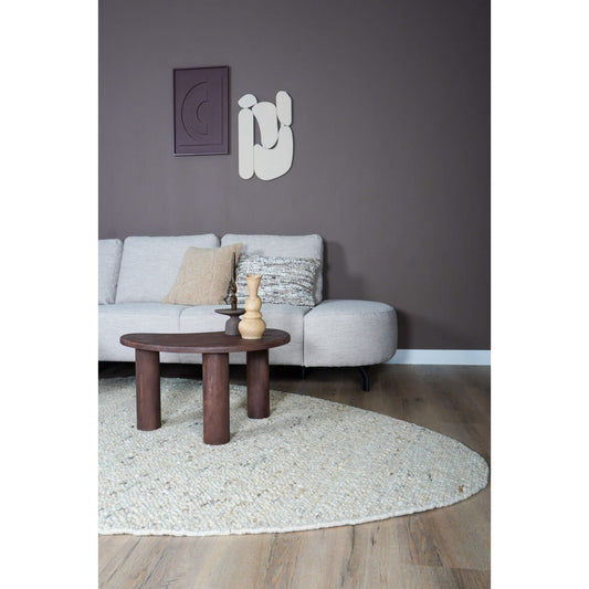 Vloerkleed Stone Beige 215 - Kiezelvormig 160 x 230 cm