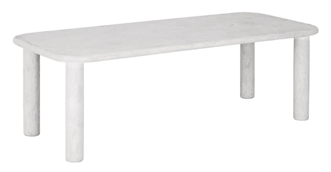 Mesa de comedor Clio rectangular 230 CHALK