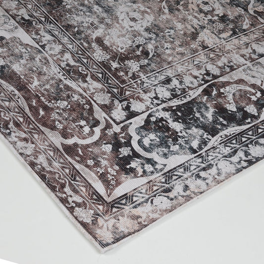 Vloerkleed Viola Antraciet 160 x 230 cm