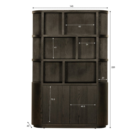 Novero Espresso 145cm
