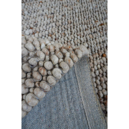 Vloerkleed Nieuw Zeeland Beige 160 x 230 cm