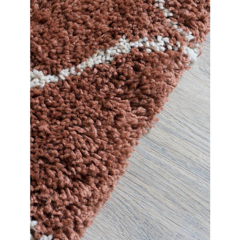 Vloerkleed Jim Terra 200 x 280 cm