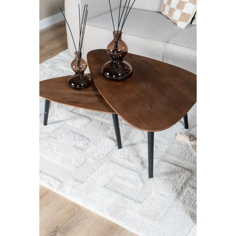 Vloerkleed Liana Creme 160 x 230 cm