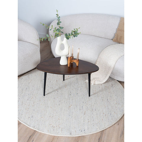 Vloerkleed Scott Beige Rond ø200 cm