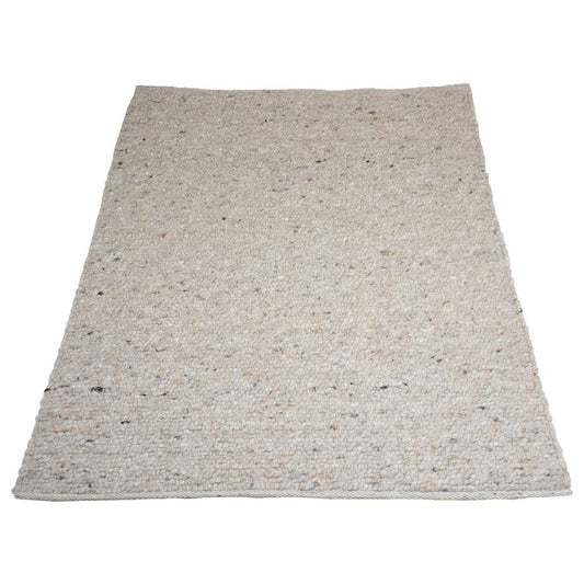 Vloerkleed Nieuw Zeeland Licht Beige 160 x 230 cm