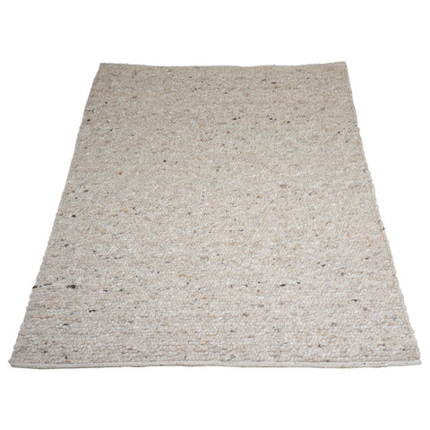 Vloerkleed Nieuw Zeeland Licht Beige 160 x 230 cm