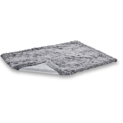 Deken COSY STONE - Elegante deken van imitatiebont
