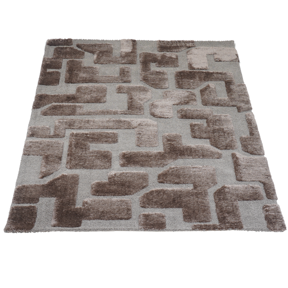 Vloerkleed Liana Bruin 200 x 290 cm
