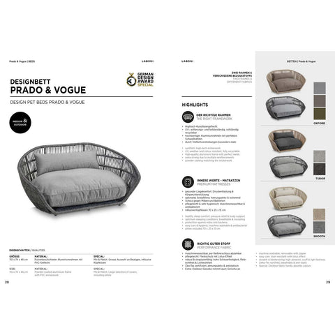 PRADO - Design-Hudebett SMOOTH