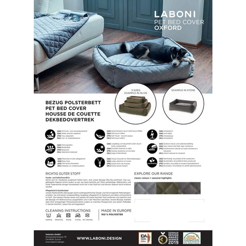 CLASSIC hondenbed - OXFORD TAUPE