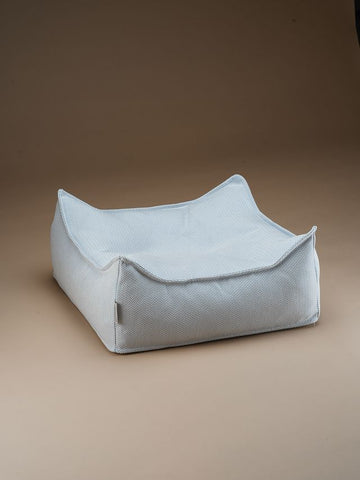 Wigiwama Outdoor Vierkante Poef - Blauw