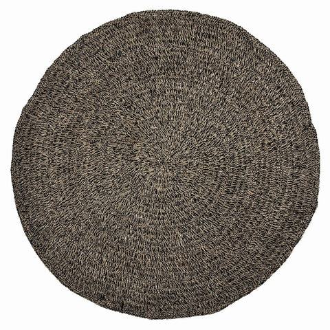 La alfombra de hierba marina - Negro natural - 200 a solo.