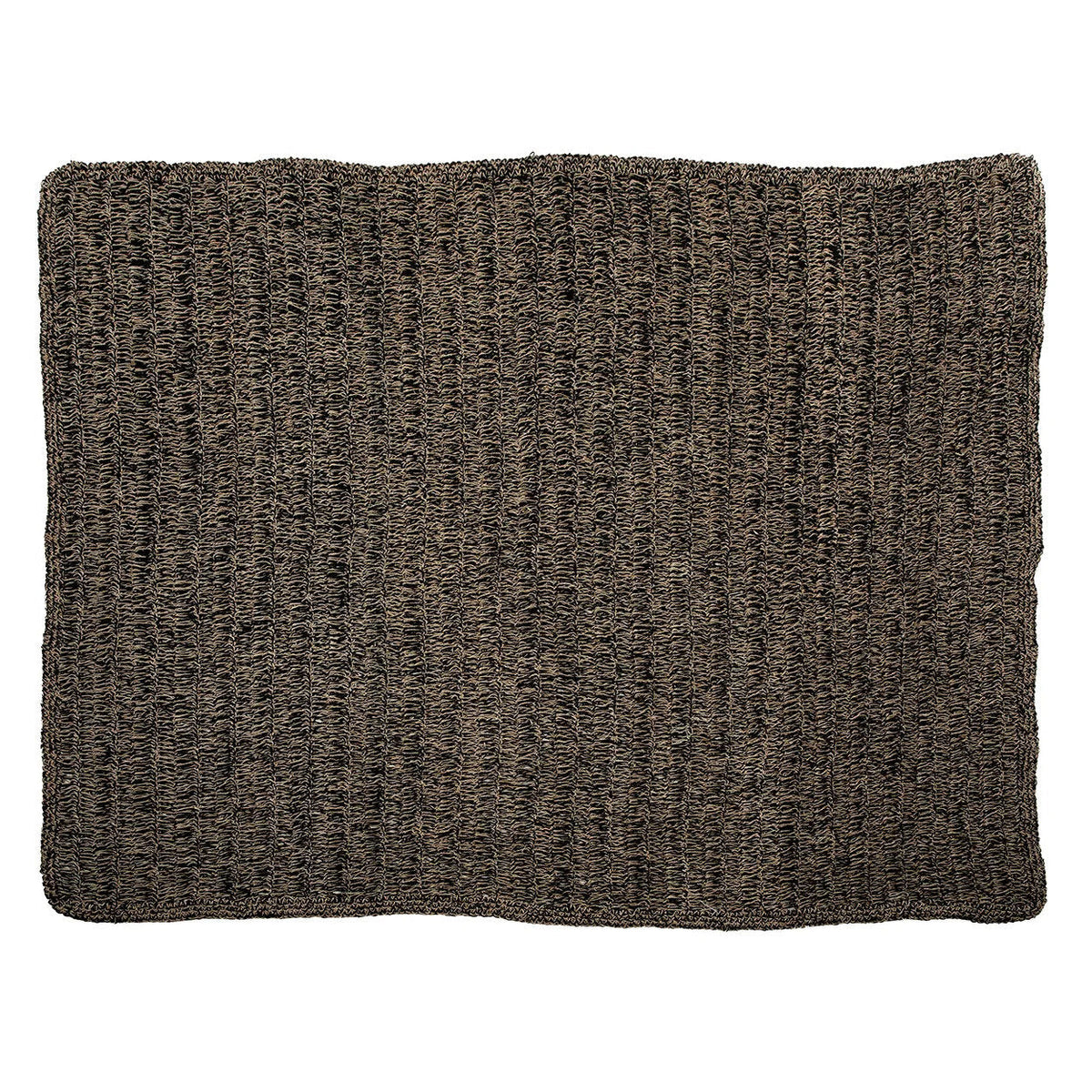 Le tapis en herbe marine - noir naturel - 200x300