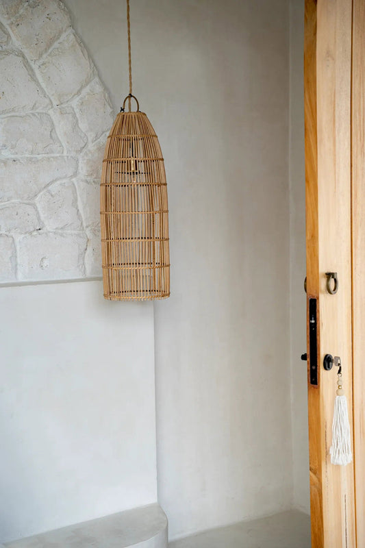 Le piège à poissons pendentif - Naturel - M