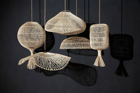 El Dumpling Floor Lamp - Colgante - Natural - M