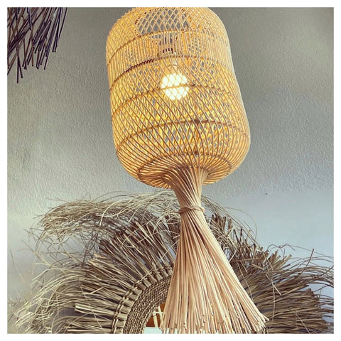 El Dumpling Floor Lamp - Colgante - Natural - M