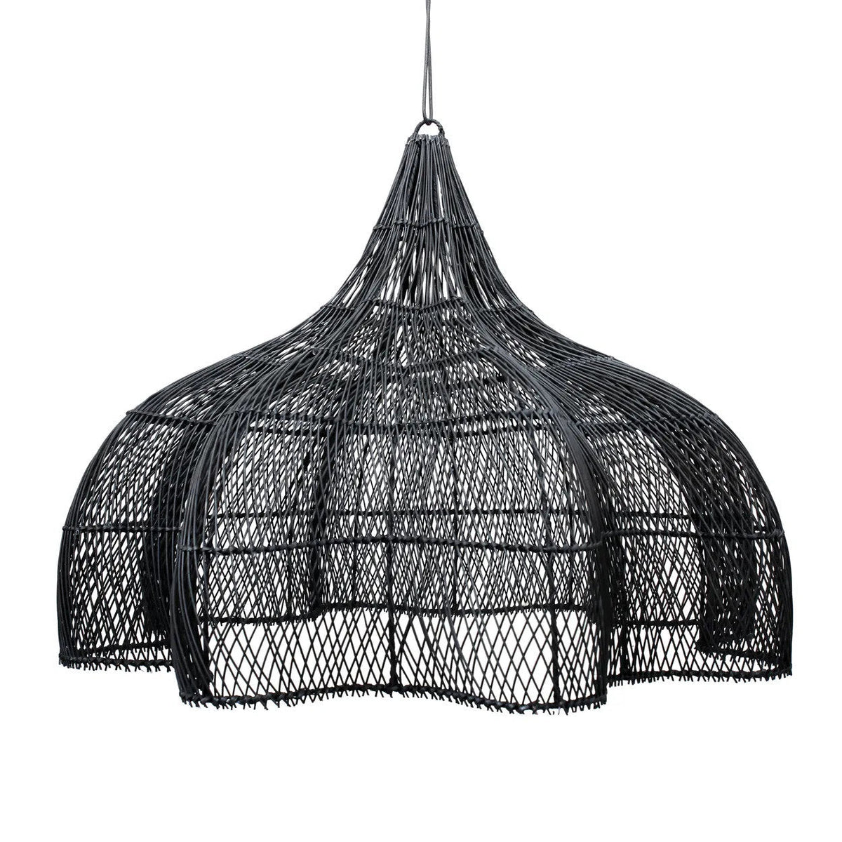 Le pendentif fouetté - Noir - XL