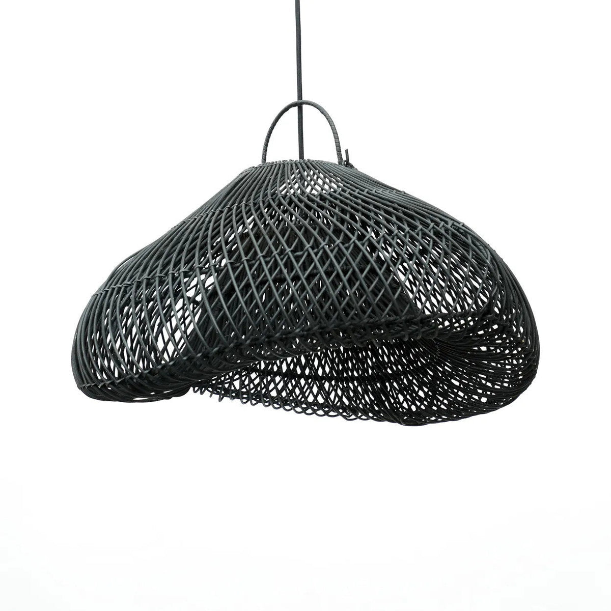 Le pendentif nuage - Noir - M