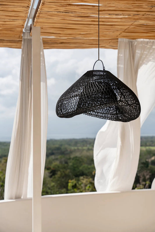 Le pendentif nuage - Noir - M
