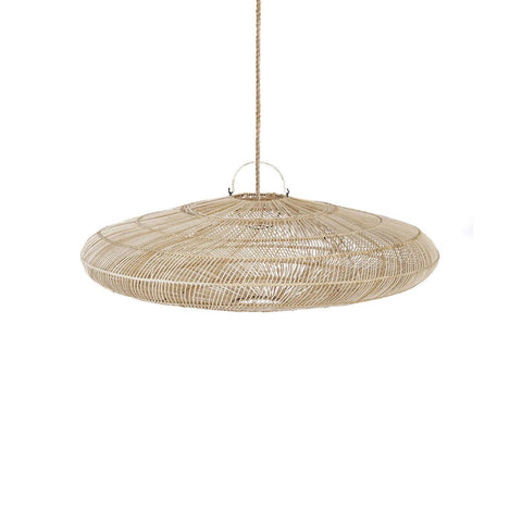 Le pendentif Macaron - Naturel - L