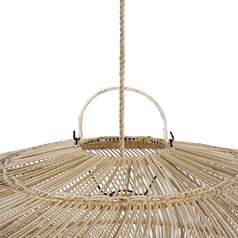 Le pendentif Macaron - Naturel - L