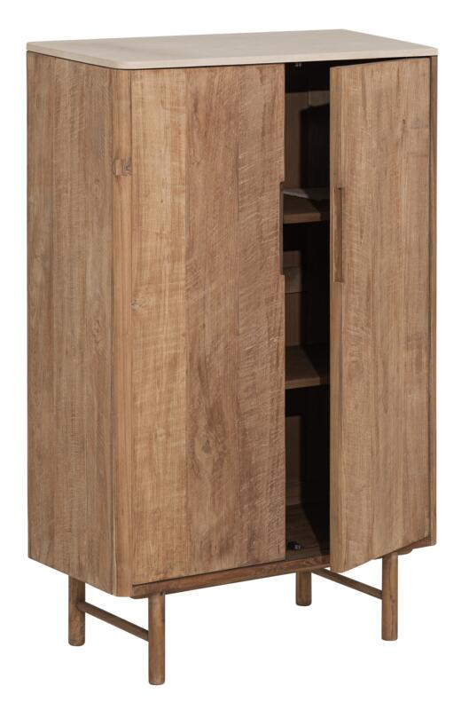 Armoire Bliss Mortex basse, 2 portes