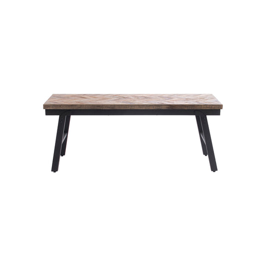 Le banc à chevrons - Naturel - 110