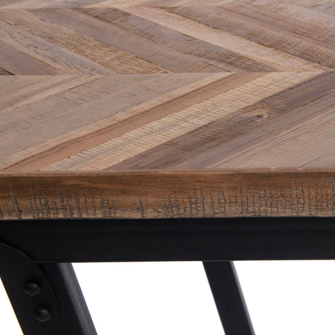 Le banc à chevrons - Naturel - 110