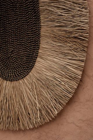 Wanddecoratie Nahla Naturel Gras Bazar Bizar