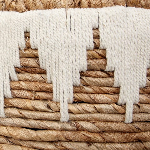 Les paniers à linge en banane cousue - L