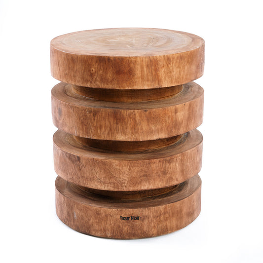 Le tabouret Massaka - Naturel