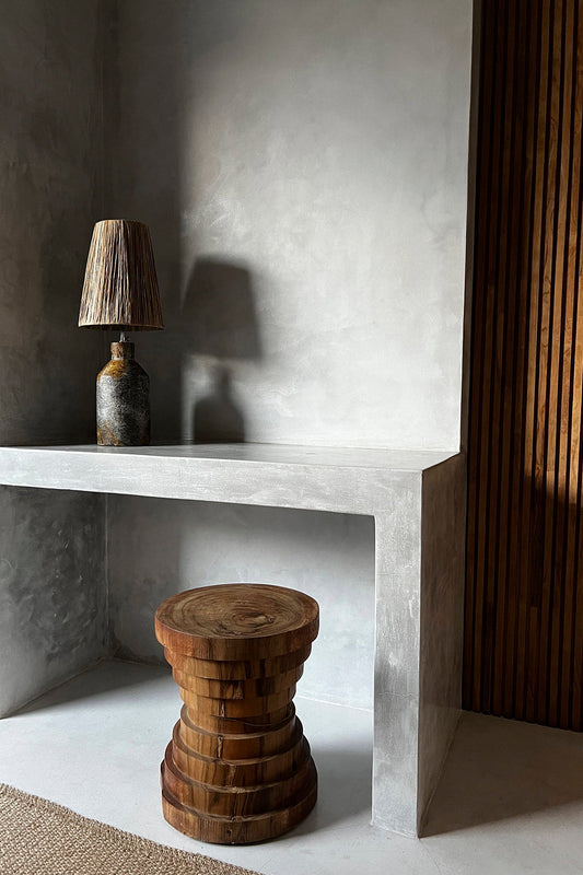 Le tabouret Mazu - Naturel