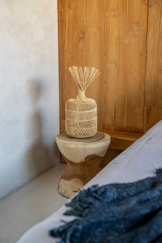 Le tabouret Kona - Naturel