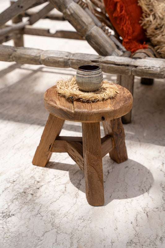 Le tabouret Yatai - Naturel - M