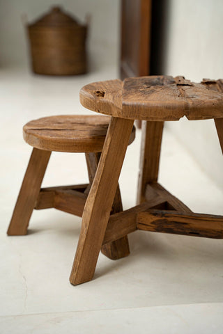 Le tabouret Yatai - Naturel - M