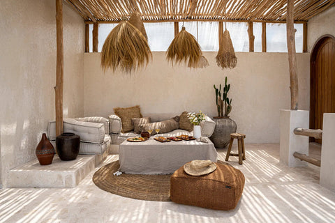 Le pendentif de la cabane Rayung - Naturel - M