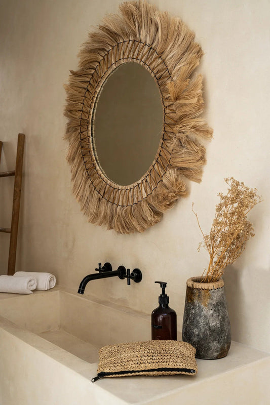 La jolie blonde miroir - Naturel - L