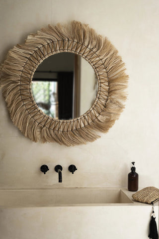 La jolie blonde miroir - Naturel - L