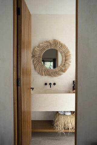 La jolie blonde miroir - Naturel - L