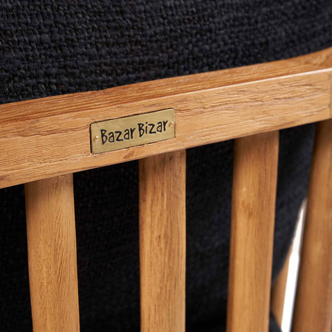 El Malaui de un asiento - Negro natural
