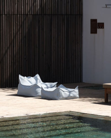 Wigiwama Outdoor Beanbag Stoel - Blauw