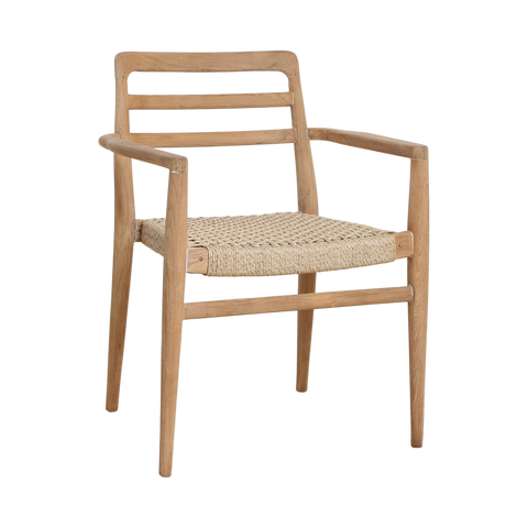 Tuinstoel Verano Teakhout  Armleuningen Raw Materials (set van 2)