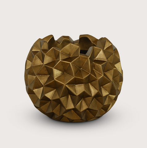 Pot Krater Champagne Goud D41 H33