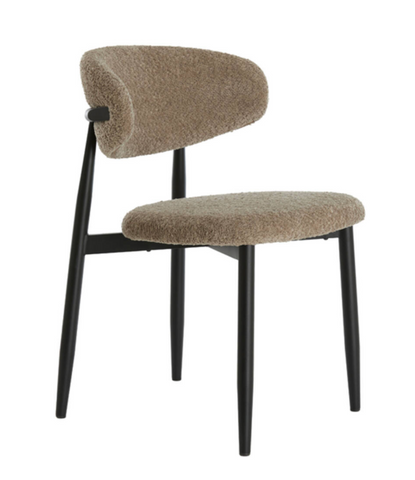 Eetkamerstoel Eniola Taupe Light & Living