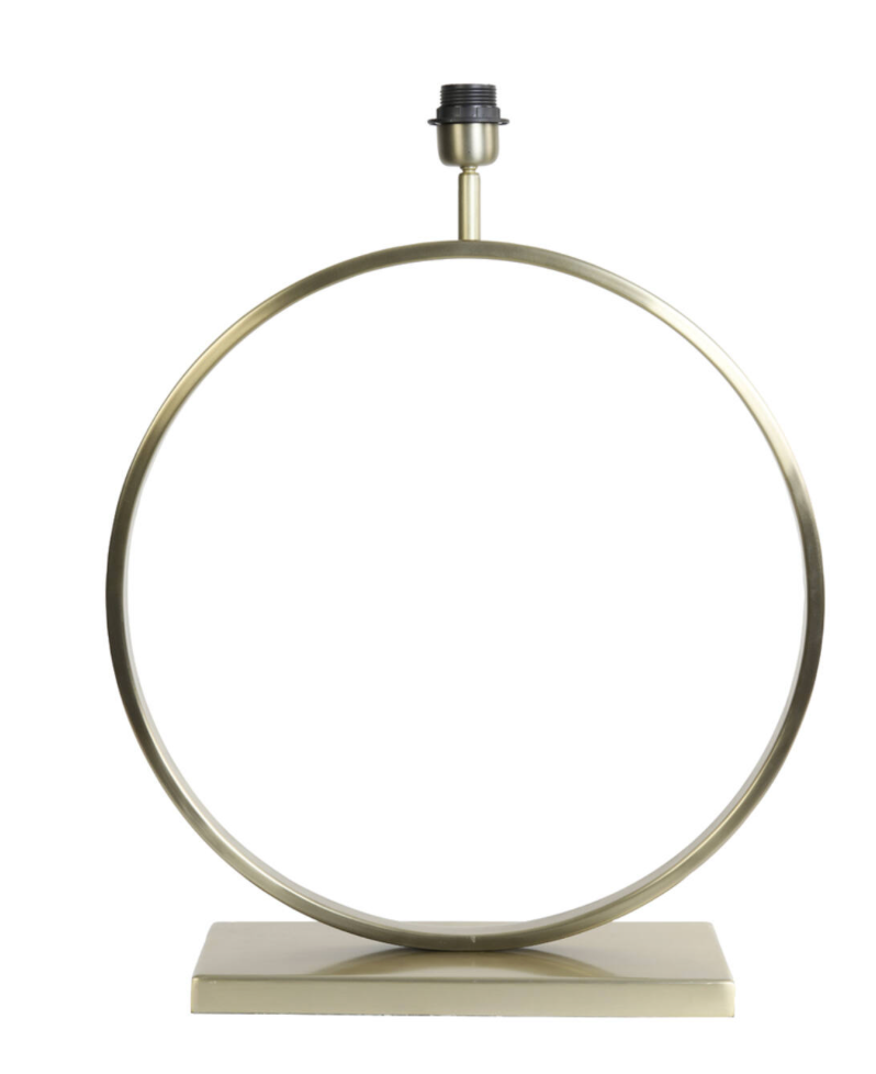 Lampvoet 50x15x62 cm LIVA licht goud