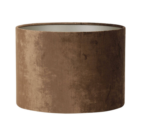 Lampenkap Gemstone Cilinder Bruin Ø40x30 cm Light & Living
