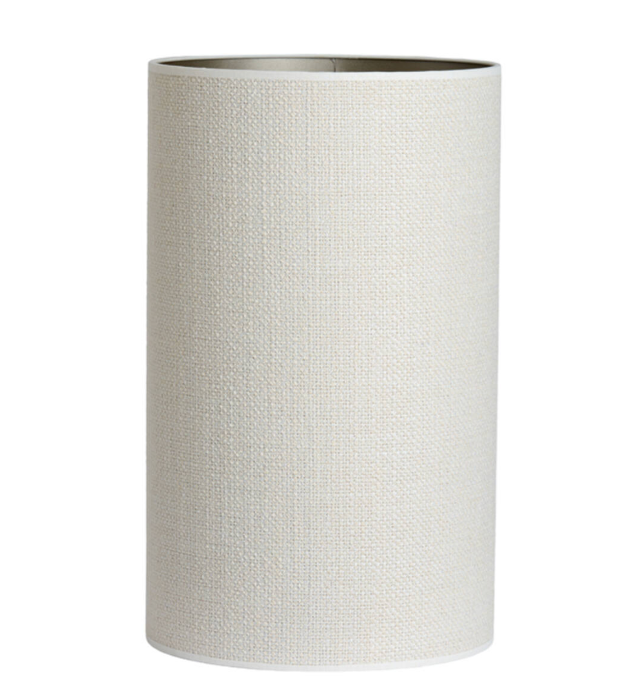 Lampenkap Saverna Cilinder Gebroken Wit Ø30x50 cm Light & Living