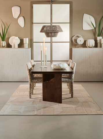 Eettafel Dayton Walnoot 220 cm Lifestyle Homecollection